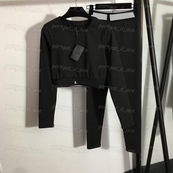 luxury womens tracksuits fashion long sleeve sports yoga set vintage jogging running tank tight pants sportswear260y, Black
luxury womens tracksuits fashion long sleeve sports yoga set vintage jogging running tank tight pants sportswear260y, Black