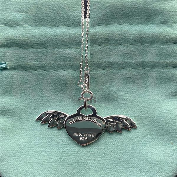 925 silver designer necklace female love pendants couple gold chain pendant jewelry angle feather love gift for girlfriend accesso3283
925 silver designer necklace female love pendants couple gold chain pendant jewelry angle feather love gift for girlfriend accesso3283