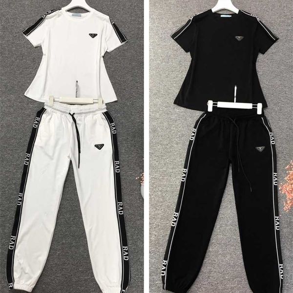summer new leisure pure cotton sports women's two piece set european large size fashion, White
summer new leisure pure cotton sports women's two piece set european large size fashion, White