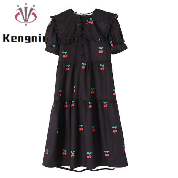 dresses plus size 4xl women's dresses 2022 summer cherry print peter pan collar female vestido office lady loose black dress ke2705, Black;gray
dresses plus size 4xl women's dresses 2022 summer cherry print peter pan collar female vestido office lady loose black dress ke2705, Black;gray