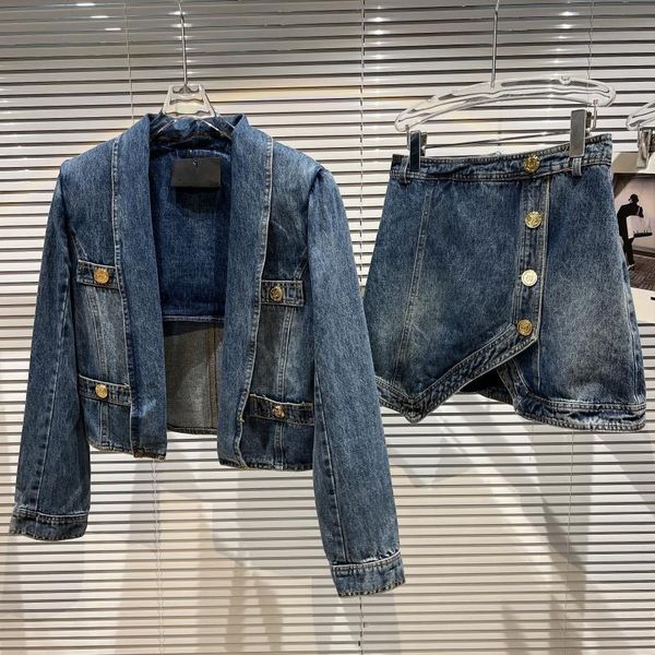 dress prepomp 2022 autumn long double breasted buttons blue denim jacket irregular short skirt two piece set women outfits gg233, White
dress prepomp 2022 autumn long double breasted buttons blue denim jacket irregular short skirt two piece set women outfits gg233, White