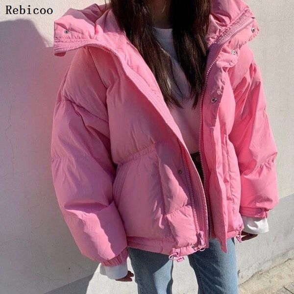 leather winter women jacket short hooded cotton padded female coat warm outwear womens parka manteau femme hiver, Black
leather winter women jacket short hooded cotton padded female coat warm outwear womens parka manteau femme hiver, Black