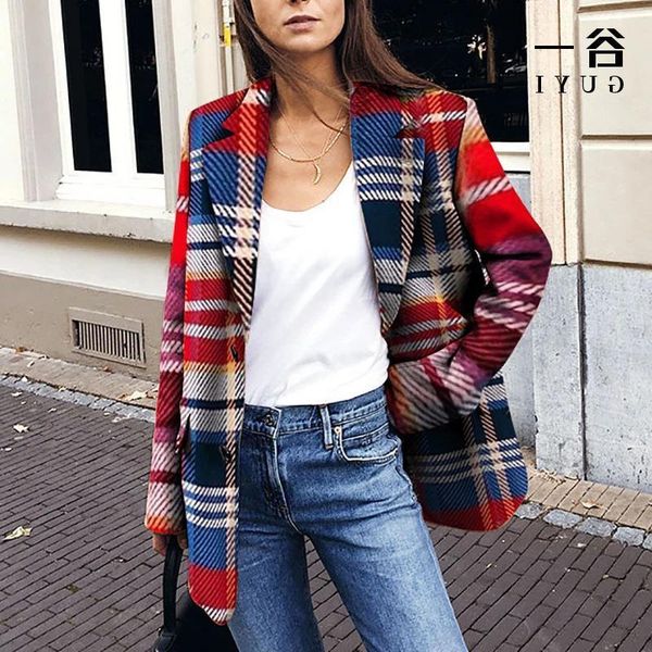 pants red blue plaid casual blazers women oversized mid length single breasted suits office lady work wear british style new fashion, White
pants red blue plaid casual blazers women oversized mid length single breasted suits office lady work wear british style new fashion, White