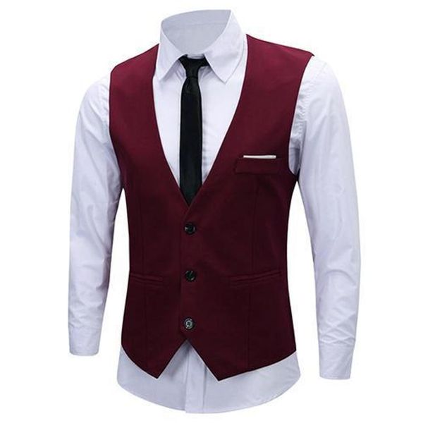blazers trzy przyciski garnitur kamizelka, White;black