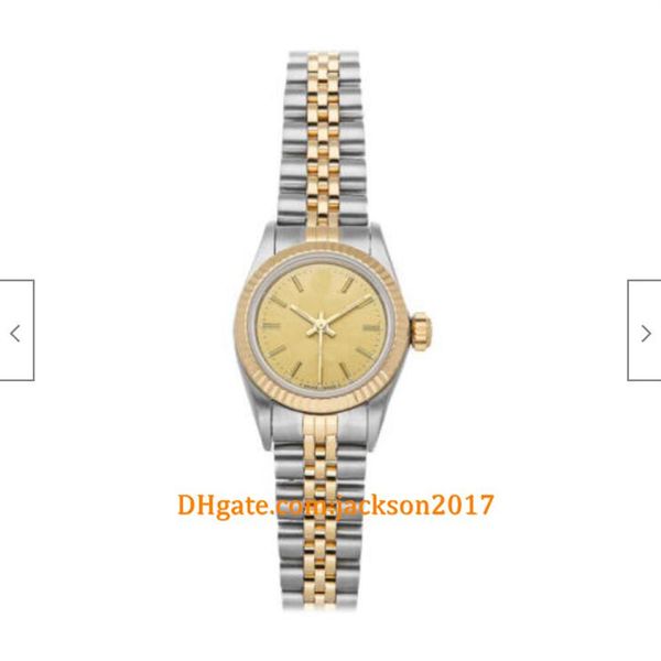 20 style christmas gift watches 26mm perpetual auto steel yellow gold ladies bracelet watch 67193258t, Slivery;brown
20 style christmas gift watches 26mm perpetual auto steel yellow gold ladies bracelet watch 67193258t, Slivery;brown