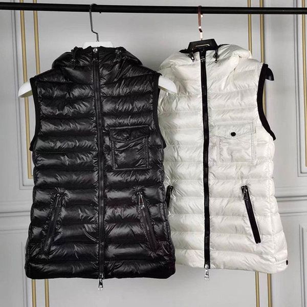 parkas 2022 winter women vest hooded warm down jacket fashion slim short waistcoat female vestidos, Black
parkas 2022 winter women vest hooded warm down jacket fashion slim short waistcoat female vestidos, Black
