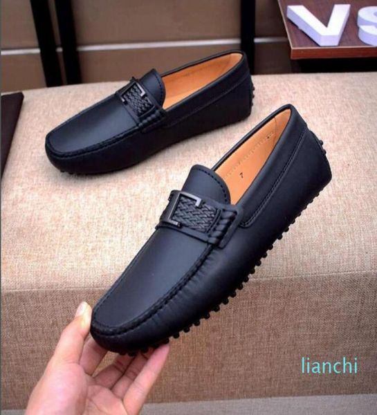 luxury mens loafers genuine leather slip on flat heel wedding business dress driving shoes size 38456468778, Black
luxury mens loafers genuine leather slip on flat heel wedding business dress driving shoes size 38456468778, Black