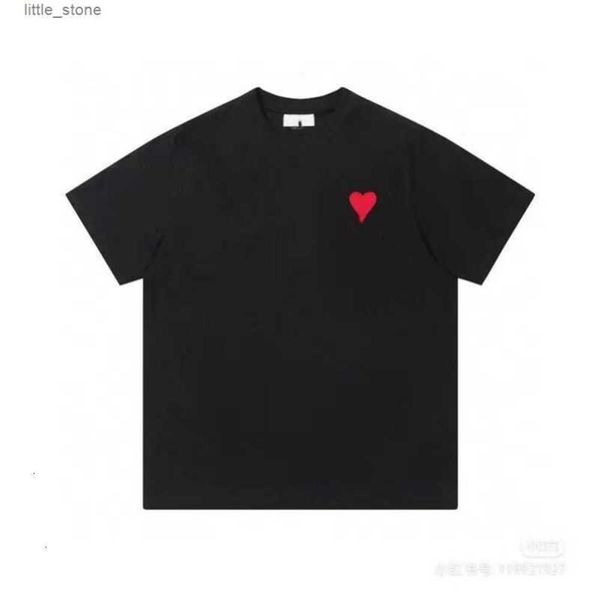 designers amis paris shirit 2023ss spring classic heart solid color big love round neck short sleeve t-shirt for men and women, White;black
designers amis paris shirit 2023ss spring classic heart solid color big love round neck short sleeve t-shirt for men and women, White;black