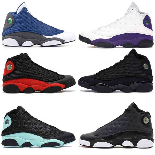 with box jordns 13s 13 jumpman basketball shoes black cat flint court purple bred men sneakers sports trainers, White;red
with box jordns 13s 13 jumpman basketball shoes black cat flint court purple bred men sneakers sports trainers, White;red