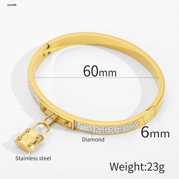 hermm designer bracelet titanium steel light luxury lock headband bracelet rose gold female summer temperament net red girlfriend small grou, Black
hermm designer bracelet titanium steel light luxury lock headband bracelet rose gold female summer temperament net red girlfriend small grou, Black