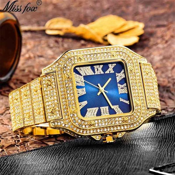 jewelry luxury hip hop diamond square men's watch designer classic business missfox watch roman scale high-end fashion wristw227l, Slivery;brown
jewelry luxury hip hop diamond square men's watch designer classic business missfox watch roman scale high-end fashion wristw227l, Slivery;brown