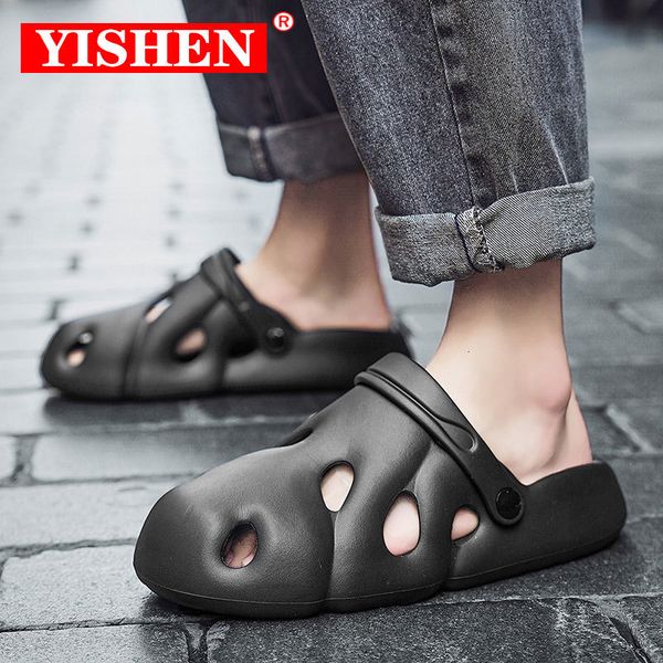 sandals yishen for men garden shoe flats outdoor indoor slippers summer beach water shoes quick drying sandalias hombre 230421, Black
sandals yishen for men garden shoe flats outdoor indoor slippers summer beach water shoes quick drying sandalias hombre 230421, Black