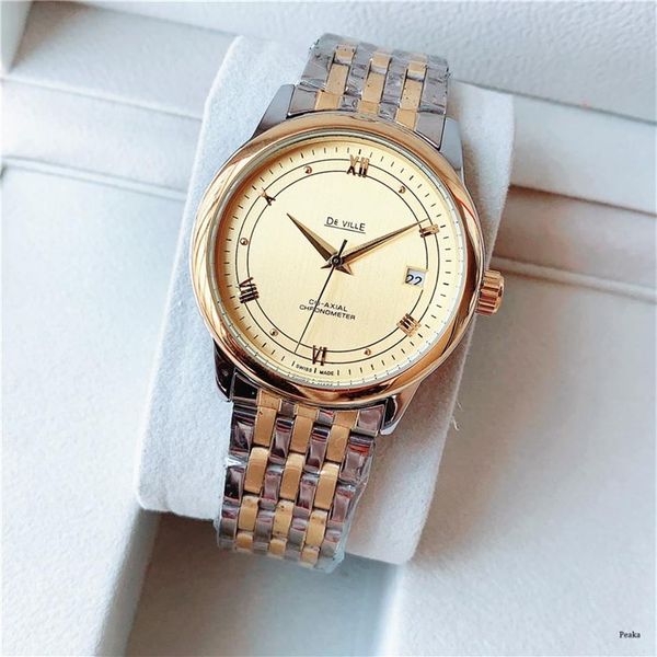 2021 new three stitches automatic mechanical watch fashion watches men sport wristwatch steel belt brand wristwat292y, Slivery;brown
2021 new three stitches automatic mechanical watch fashion watches men sport wristwatch steel belt brand wristwat292y, Slivery;brown