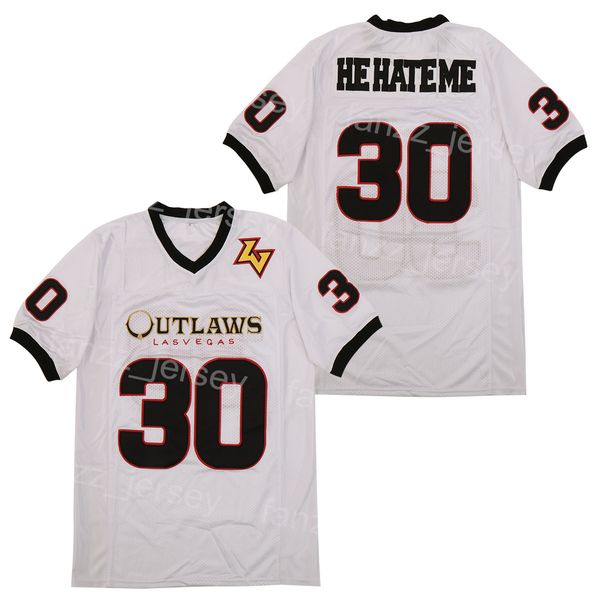 movie football 30 hehateme jersey road smart xfl las vegas outlaws he hate me college white team color all stitching university pure cotton, Black
movie football 30 hehateme jersey road smart xfl las vegas outlaws he hate me college white team color all stitching university pure cotton, Black