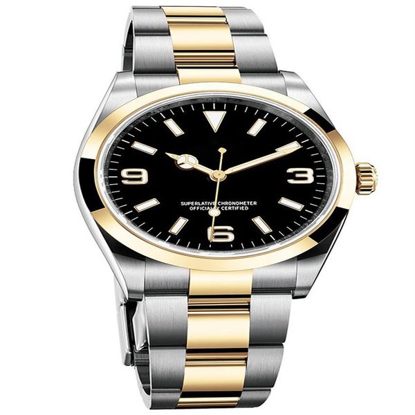 2021 blue lume two tone men watch automatic 36mm smooth bezel black dial flod clasp sapphire glass 124273 mens wristw278i, Slivery;brown
2021 blue lume two tone men watch automatic 36mm smooth bezel black dial flod clasp sapphire glass 124273 mens wristw278i, Slivery;brown