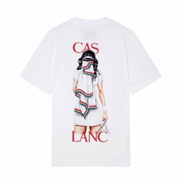 summer mens t-shirts designer tee luxury with casablanc letter tshirt t shirt classic fashion womens short sleeve casual cotton t-shirt w9w, White;black
summer mens t-shirts designer tee luxury with casablanc letter tshirt t shirt classic fashion womens short sleeve casual cotton t-shirt w9w, White;black