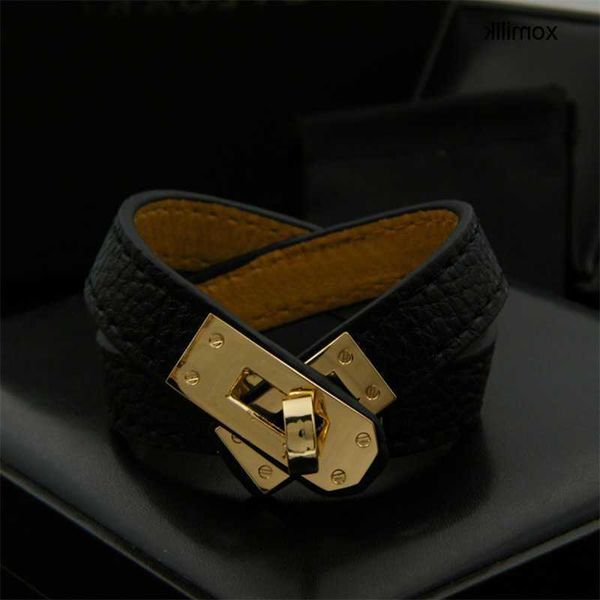 hermm elegant jade bangle bracelet 56 straight trend alloy pu double loop rotating buckle casual men and women vzx4, Black
hermm elegant jade bangle bracelet 56 straight trend alloy pu double loop rotating buckle casual men and women vzx4, Black