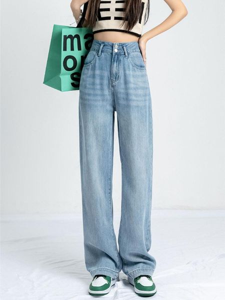 jeans 2022 women's vintage jeans loose casual boyfriend high street wide leg pants female harajuku oversized high waist washed trouser, Blue
jeans 2022 women's vintage jeans loose casual boyfriend high street wide leg pants female harajuku oversized high waist washed trouser, Blue