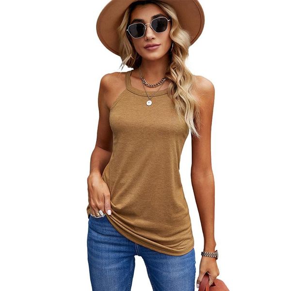 tanks solid color round neck pullover vest women's summer new slim bottoming sleeveless tank green for women white corset top, Black;white
tanks solid color round neck pullover vest women's summer new slim bottoming sleeveless tank green for women white corset top, Black;white