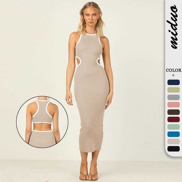 solid color summer dresses fashion womens wear contrast thread waist hollow, Black;gray
solid color summer dresses fashion womens wear contrast thread waist hollow, Black;gray