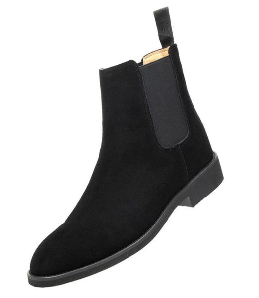 elegant chelsea boots leather men couple shoes size 47 slipon dress formal boots model fashion show9532338, Black
elegant chelsea boots leather men couple shoes size 47 slipon dress formal boots model fashion show9532338, Black