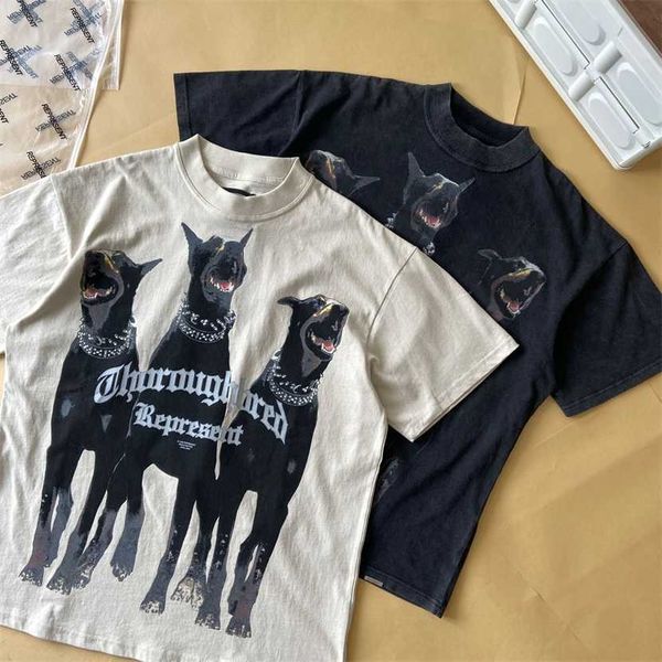26% off clothing designer quality represent dobing print washed old short sleeve loose and men's summer trend shirt, White;black
26% off clothing designer quality represent dobing print washed old short sleeve loose and men's summer trend shirt, White;black