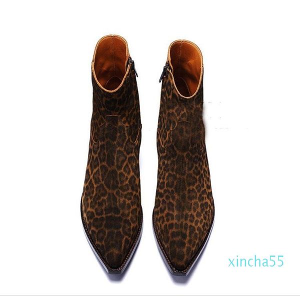 leopard mens biker boots western wyatt shoes plus size 46 fashion designer men039s shoes genuine leather fashion chelse boots f3454436, Black
leopard mens biker boots western wyatt shoes plus size 46 fashion designer men039s shoes genuine leather fashion chelse boots f3454436, Black