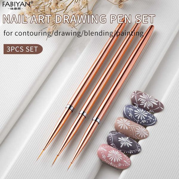 dotting tools 3pcs nail art liner french stripe brush uv gel brushes painting drawing manicure pen tools 7911mm j230421, Silver
dotting tools 3pcs nail art liner french stripe brush uv gel brushes painting drawing manicure pen tools 7911mm j230421, Silver
