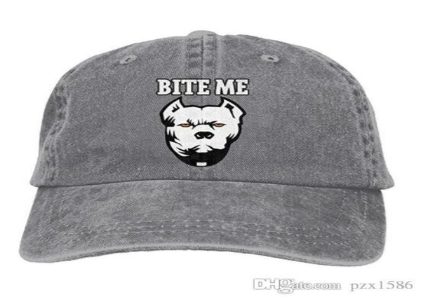 pzx baseball cap for men and women bite me pitbull mens cotton adjustable jeans cap hat optional1770658, Blue;gray
pzx baseball cap for men and women bite me pitbull mens cotton adjustable jeans cap hat optional1770658, Blue;gray