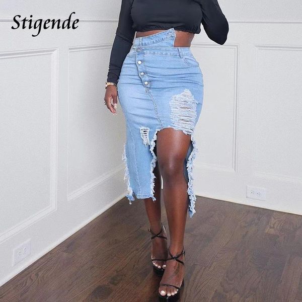 dresses stigende women irregular denim skirt patchwork high split ripped midi skirt hollow out button shredded jeans skirt xxxl, White;black
dresses stigende women irregular denim skirt patchwork high split ripped midi skirt hollow out button shredded jeans skirt xxxl, White;black