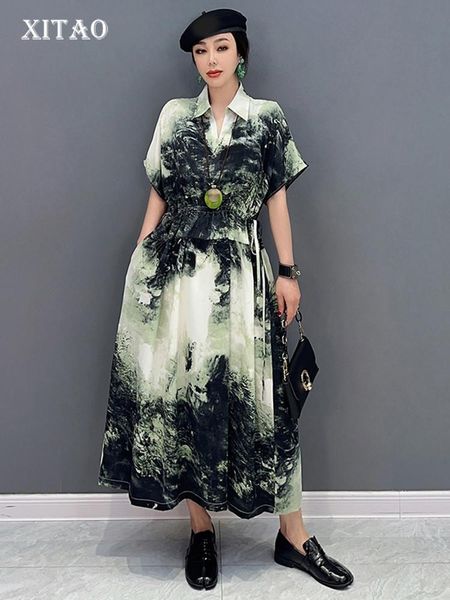 dresses xitao print dress short sleeve long style pullover goddess fan show thin loose temperament 2023 summer new arrival smh1841, Black;gray
dresses xitao print dress short sleeve long style pullover goddess fan show thin loose temperament 2023 summer new arrival smh1841, Black;gray