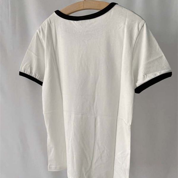 men's tshirts summer letter printing short sleeve tshirt women 230421, White;black
men's tshirts summer letter printing short sleeve tshirt women 230421, White;black