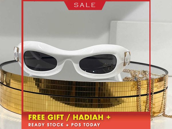 luxury designer brand sunglasses retail uv400 2023 new original sunglass for women sun protection uv lady shades fashion, White;black
luxury designer brand sunglasses retail uv400 2023 new original sunglass for women sun protection uv lady shades fashion, White;black
