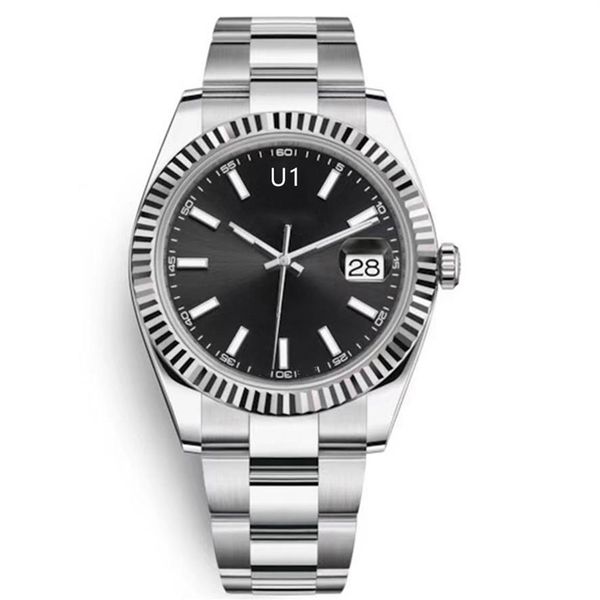 st9 steel black dial datejust fluted bezel watch 41mm 126333 126334 automatic mechianical wristwatches strap sapphire movement men301y, Slivery;brown
st9 steel black dial datejust fluted bezel watch 41mm 126333 126334 automatic mechianical wristwatches strap sapphire movement men301y, Slivery;brown
