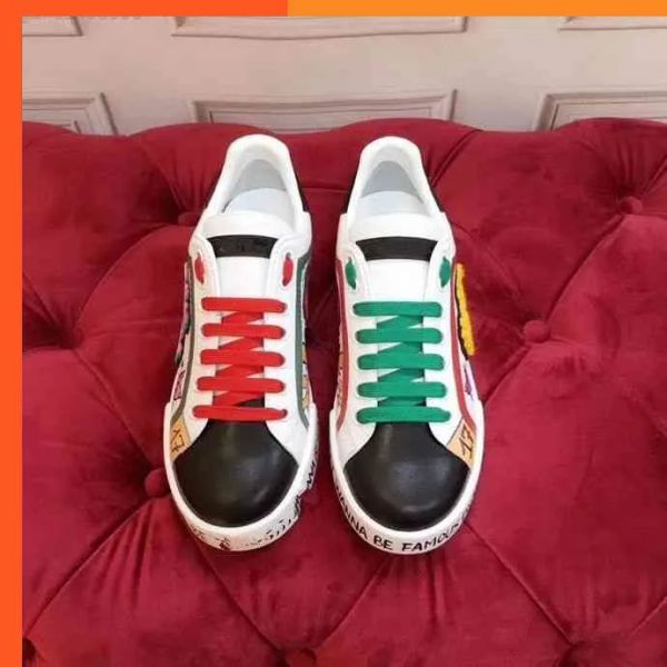 genuine shoes d g dg quality designer mens casual fashion dolcly leather kvez sneakers dld gabbanaly, Black
genuine shoes d g dg quality designer mens casual fashion dolcly leather kvez sneakers dld gabbanaly, Black