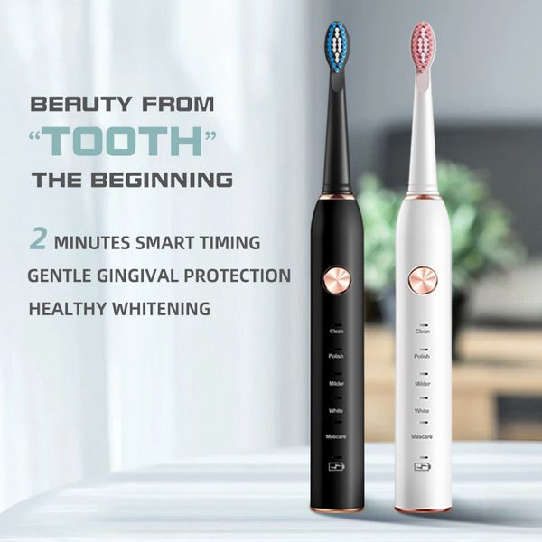 toothbrush black white sonic electric for couples 5 modes usb charging waterproof 230421
toothbrush black white sonic electric for couples 5 modes usb charging waterproof 230421