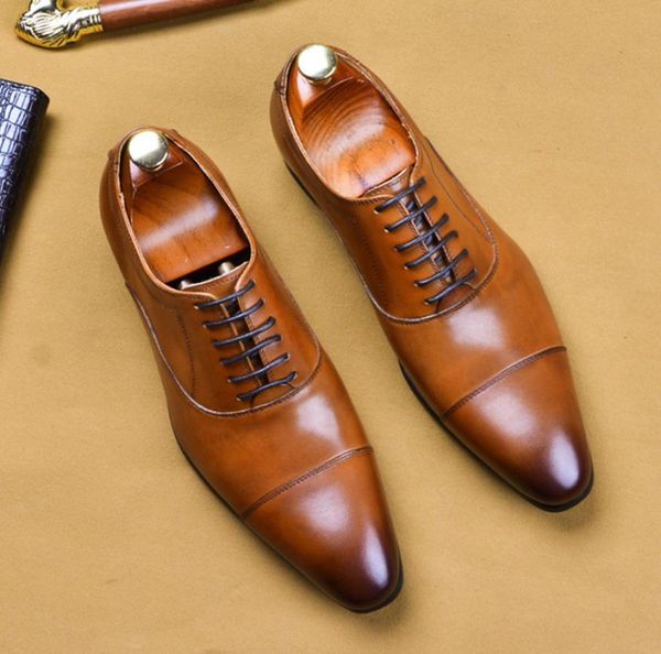 summer mens formal shoes genuine leather oxford shoes for men italian 2019 dress wedding shoes laces leather brogues7503586, Black
summer mens formal shoes genuine leather oxford shoes for men italian 2019 dress wedding shoes laces leather brogues7503586, Black