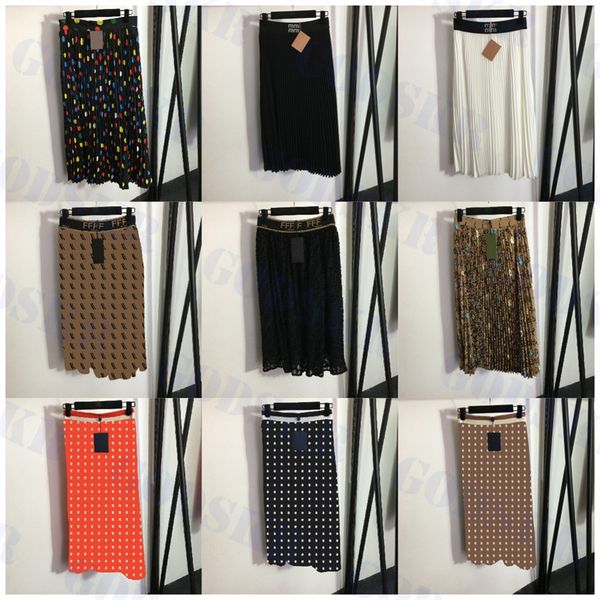 designer pleated skirt womens high waisted dress full letter printed skirts trendy colorful dresses much styles, Black;gray
designer pleated skirt womens high waisted dress full letter printed skirts trendy colorful dresses much styles, Black;gray