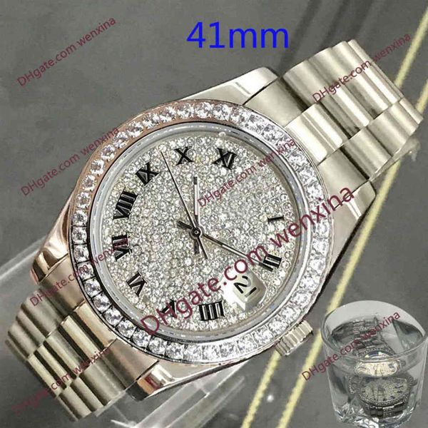 mens watches diamond watch 10 colour 41mm gold shell with black montre de luxe 2813 roman numerals automatic steel wa2319, Slivery;brown
mens watches diamond watch 10 colour 41mm gold shell with black montre de luxe 2813 roman numerals automatic steel wa2319, Slivery;brown