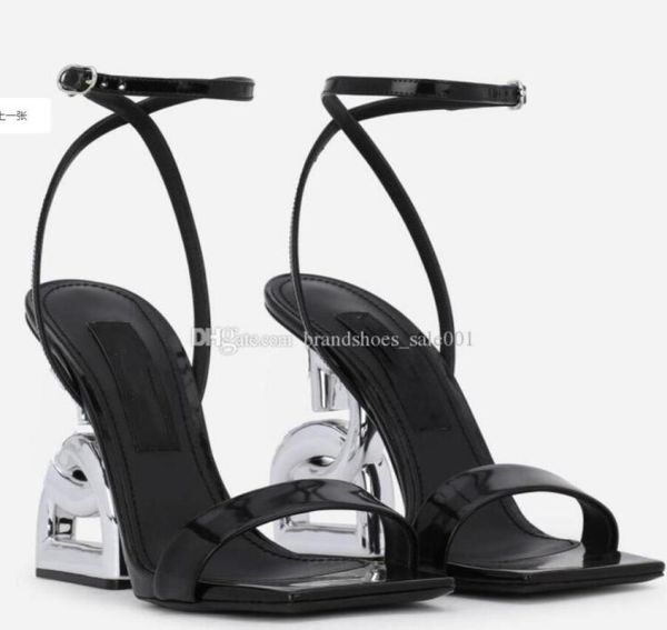 summer luxury brands patent leather sandals shoes pop heel silverplated carbon black white pumps gladiator sandalias with box5160400
summer luxury brands patent leather sandals shoes pop heel silverplated carbon black white pumps gladiator sandalias with box5160400