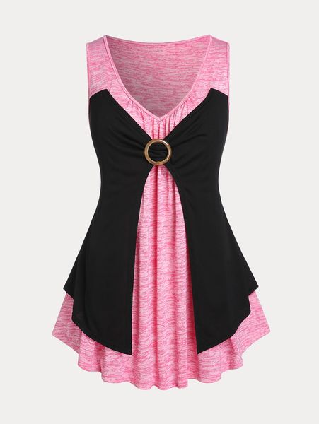 tanks rosegal light pink colorblock 2 in 1 purple lace panel tiered layered tanks summer women's twofer blouse for leggings, Black;white
tanks rosegal light pink colorblock 2 in 1 purple lace panel tiered layered tanks summer women's twofer blouse for leggings, Black;white