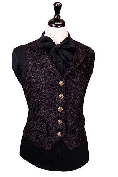 vests women's check army green suit waistcoat retro wool vest winter warm sleeveless slim fit jacket, Black;white
vests women's check army green suit waistcoat retro wool vest winter warm sleeveless slim fit jacket, Black;white
