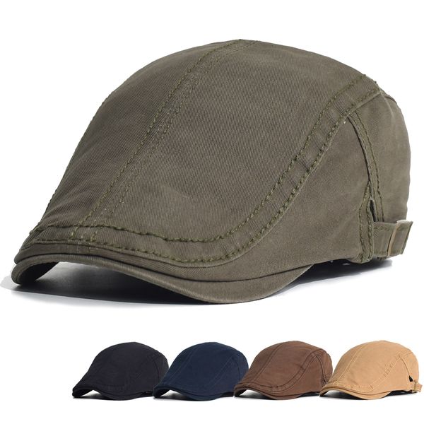 berets sboy caps men cotton solid soft casual fashion beret hat golf driving cabbie flat ivy cap four seasons 230421, Blue;gray
berets sboy caps men cotton solid soft casual fashion beret hat golf driving cabbie flat ivy cap four seasons 230421, Blue;gray