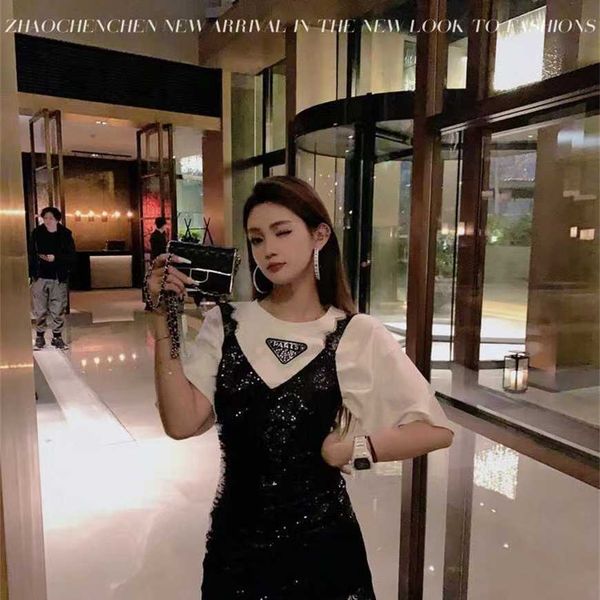 32% off family summer new fashion classic triangle casual simple short sleeve temperament slim dress, White
32% off family summer new fashion classic triangle casual simple short sleeve temperament slim dress, White