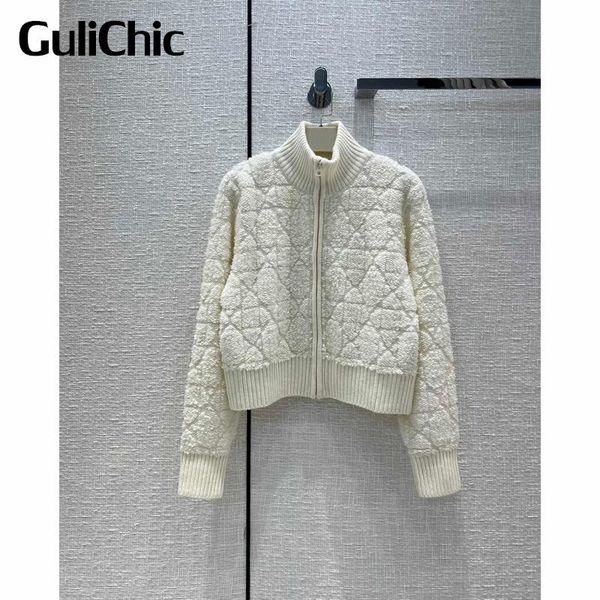 sweaters 7.27 gulichic women fashion short coat cashmere knitted long sleeve argyle zipper cardigan, White;black
sweaters 7.27 gulichic women fashion short coat cashmere knitted long sleeve argyle zipper cardigan, White;black