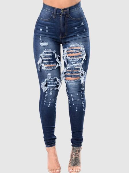 jeans lw high stretchy highwaist raw edge ripped jeans pencil pants for women skinny solid color fashion streetwears(3 colors), Blue
jeans lw high stretchy highwaist raw edge ripped jeans pencil pants for women skinny solid color fashion streetwears(3 colors), Blue