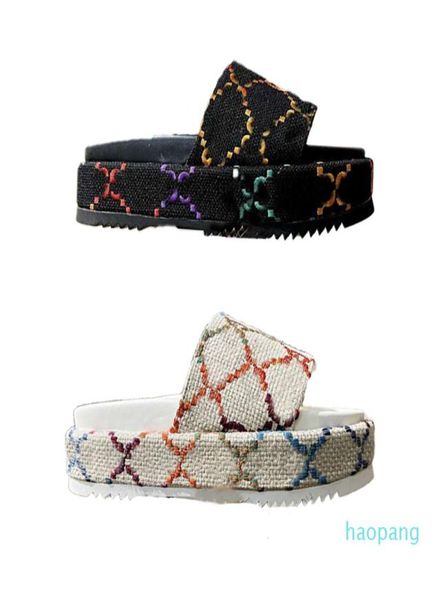 designer woman platform sandals summer fashion embroidered canvas thick bottom slides slippers gladiator sandales size 35429086192, Black
designer woman platform sandals summer fashion embroidered canvas thick bottom slides slippers gladiator sandales size 35429086192, Black