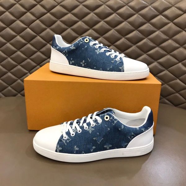 frontrow sneaker designer white calf leather shoe patent monograms canvas brown flower rubber mens runner trainers womens platform class ekw, Black
frontrow sneaker designer white calf leather shoe patent monograms canvas brown flower rubber mens runner trainers womens platform class ekw, Black