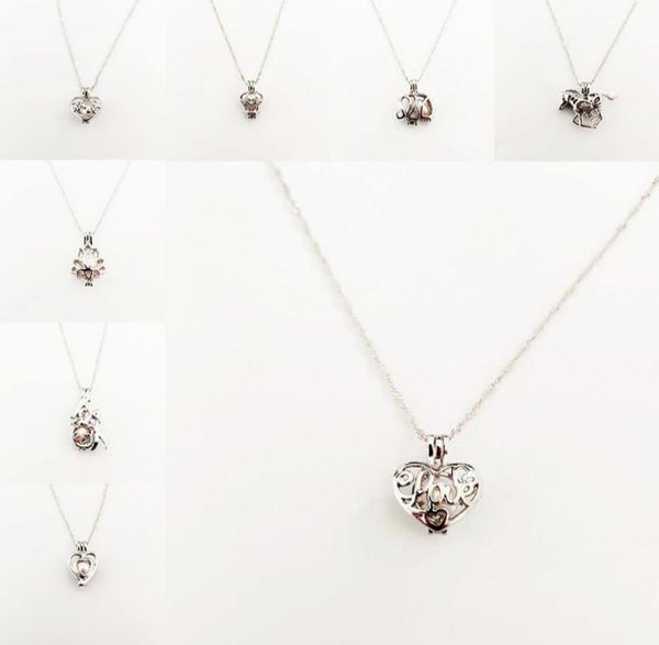 love wish pearl necklace cages locket hollow out oyster pearl heart pendant necklaces wolf dog bear elephant charm diy jewelry3172648, Silver
love wish pearl necklace cages locket hollow out oyster pearl heart pendant necklaces wolf dog bear elephant charm diy jewelry3172648, Silver