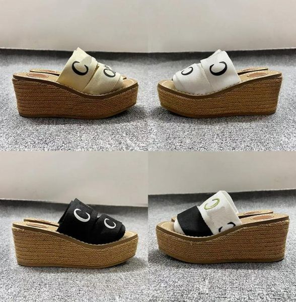 2022 women039s platforms canvas sandals beige woody wedge heeled slides espadrilles heels sandal 10cm luxury designers holiday 1037675, Black
2022 women039s platforms canvas sandals beige woody wedge heeled slides espadrilles heels sandal 10cm luxury designers holiday 1037675, Black